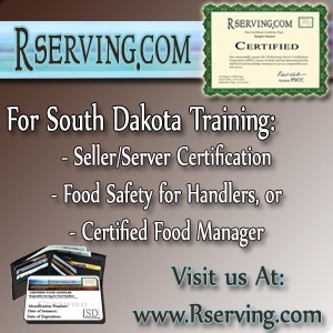 South Dakota Alcohol Seller and Server license